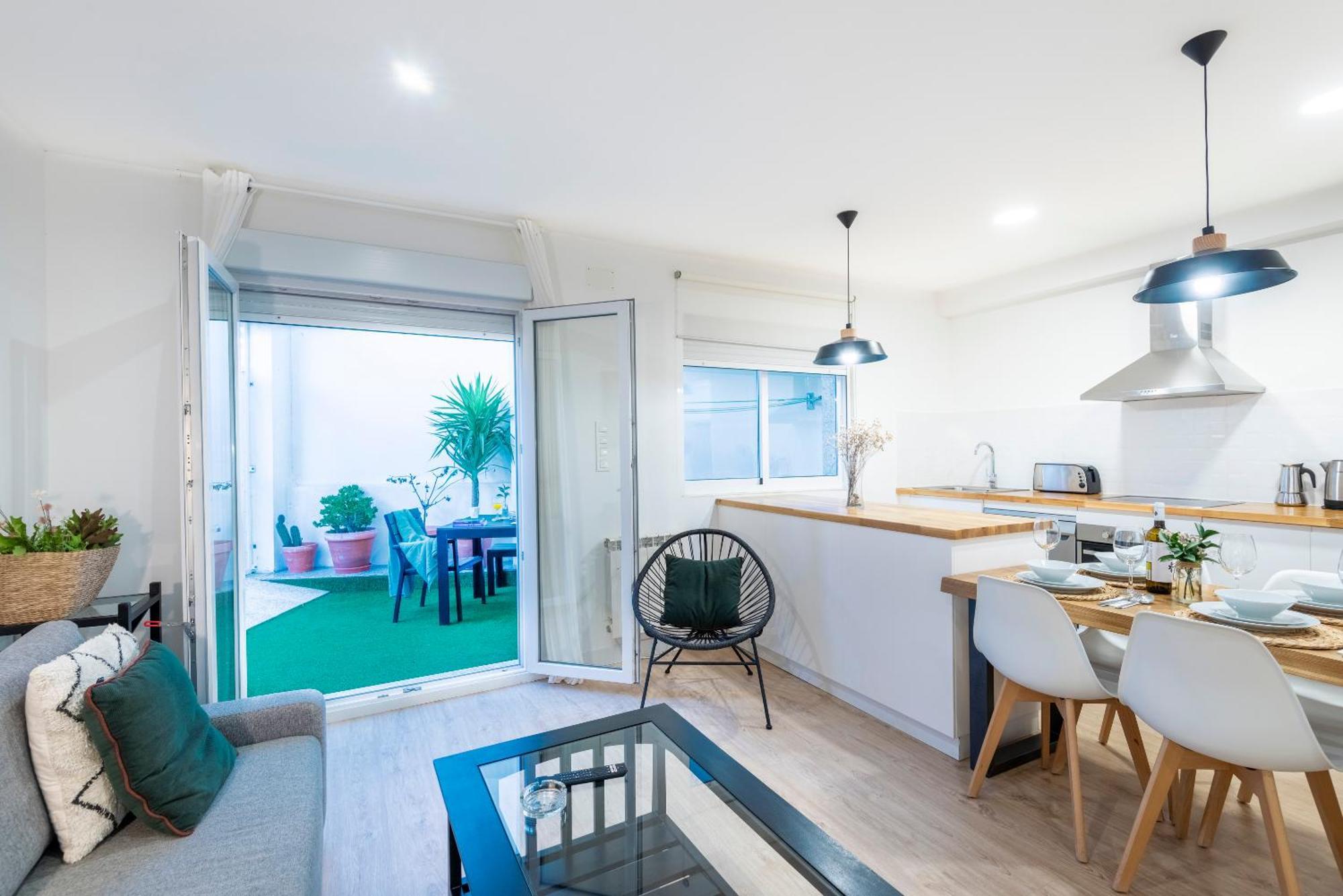 Apartamento A 140 M Playa Canelinas- 2 Habit. 4-6 Pax Sanxenxo Ngoại thất bức ảnh