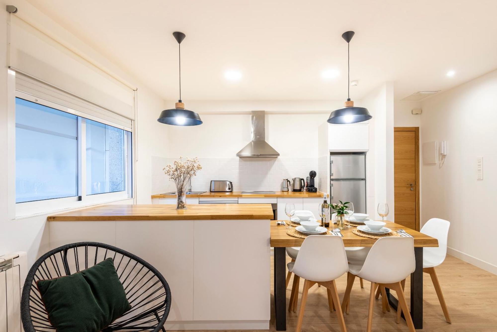 Apartamento A 140 M Playa Canelinas- 2 Habit. 4-6 Pax Sanxenxo Ngoại thất bức ảnh